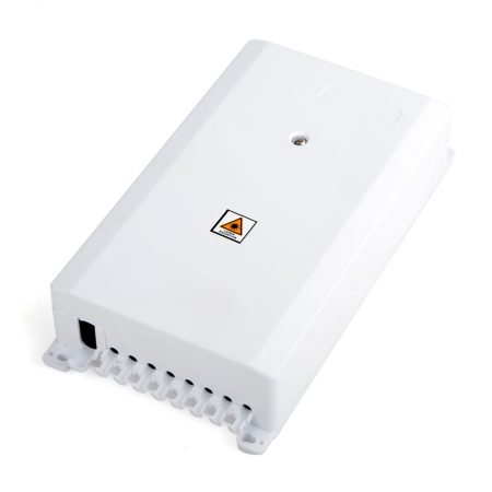 Kit Indoor Box Model FAT-8T 8 ports + 8 White Cap Adapter with support H/H-SC/APC