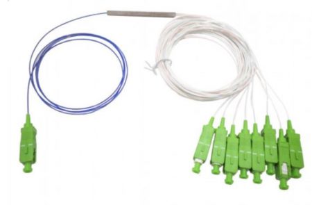 Optical splitter PLC 1:8 SFF connector SC/APC