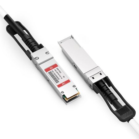 Cable Twinax de cobre de conexión directa pasivo (DAC) compatible con HW QSFP – 100G – CU1M 100G – QSFP28 1m