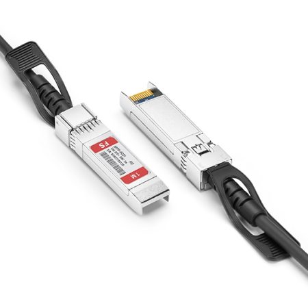Cable Twinax de cobre de conexión directa pasivo (DAC) compatible con HW SFP – 10G – CU1M 10G – SFP 1m