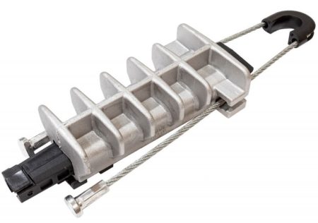 Pinza de anclaje ø 10-14 mm | Aluminio | Reversible | Ajustable | 1500 daN