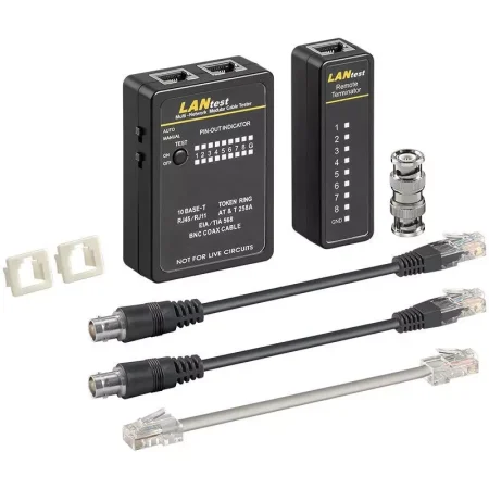 Medidor/Comprobador de cable de red UTP | Cat5/Cat6