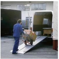 Rampa de carga para furgoneta 2m*60cm |870kg|Aluminio