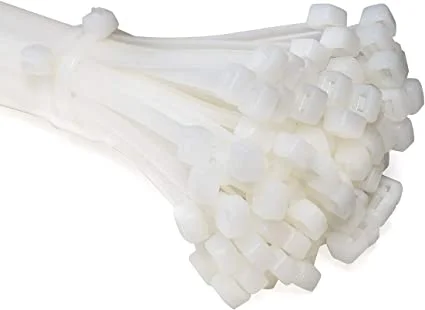 Bridas de plástico 3,6*280 (100 uds.) | Blanco