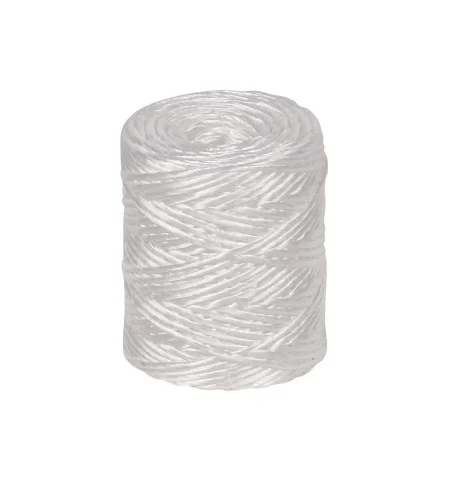 Cuerda de mandrilar | hilo de rafia | 1 cabo |monofilamentos trenzados | 600m | Blanco