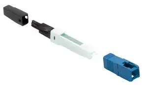 Conector mecánico reutilizable SC/UPC (2|ø 3mm) para cable redondo y plano