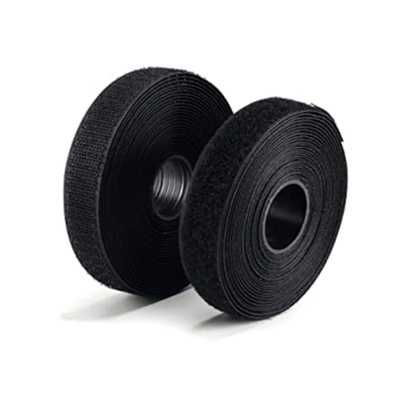 Velcro negro 25m -10mm