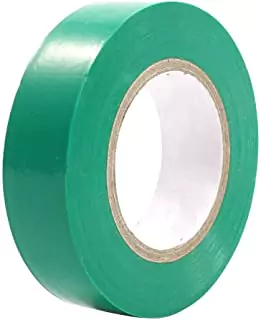 Cinta Aislante PVC de 20m*19mm (10 uds.) | Verde