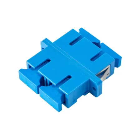 Adaptador dúplex tapón azul CON soporte H/H-SC/UPC