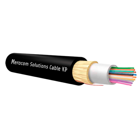 Cable KP 12 fibras (monotubo) G652D Código de colores TIA598