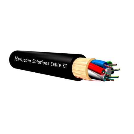 Cable KT 16 fibras (4 tubos*4 fibras) G652D Código de colores Telefónica