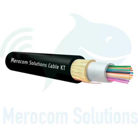 Cable KT 12 fibras (monotubo) G652D Código de colores Telefónica