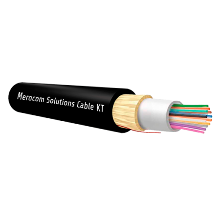 Cable KT 12 fibras (monotubo) G652D Código de colores Telefónica