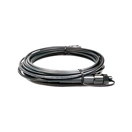 Acometida exterior/interior 1 fibra G657A2 doble capa (1ª capa Aramida – 2ª capa DuPont™ Kevlar®) con conector mini SC ø5mm | Negro/Blanco