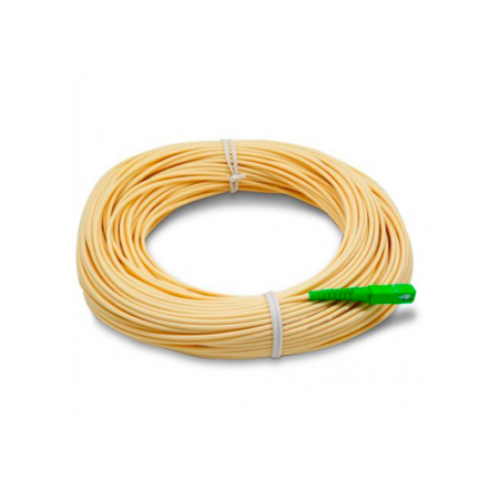 Acometida interior 1 fibra G657A2 con DuPont™ Kevlar® con conector SC/APC 80m – ø 3mm | Marfil