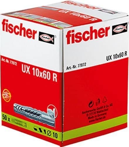 Taco para hormigón UX 10*60 R (50 uds.)_Fischer